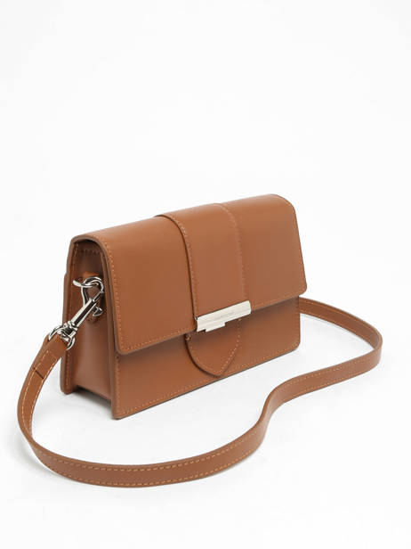 Cross Body Tas Paris Ily Leder Lancaster Bruin paris ily 12 ander zicht 2