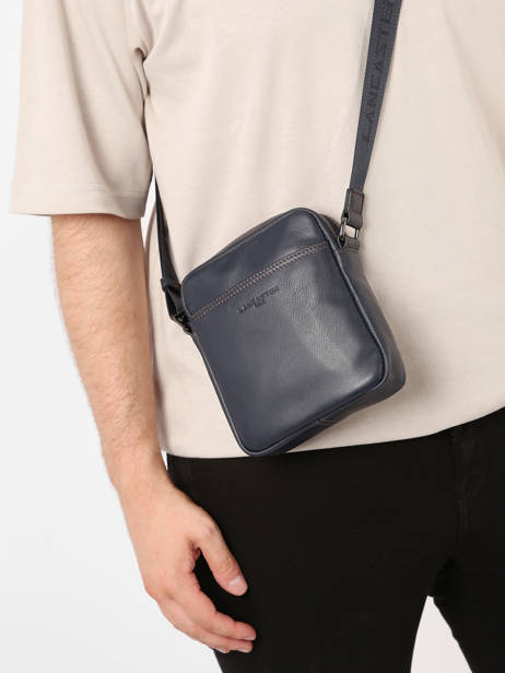 Cross Body Tas Lancaster Blauw soft vintage homme 24 ander zicht 1