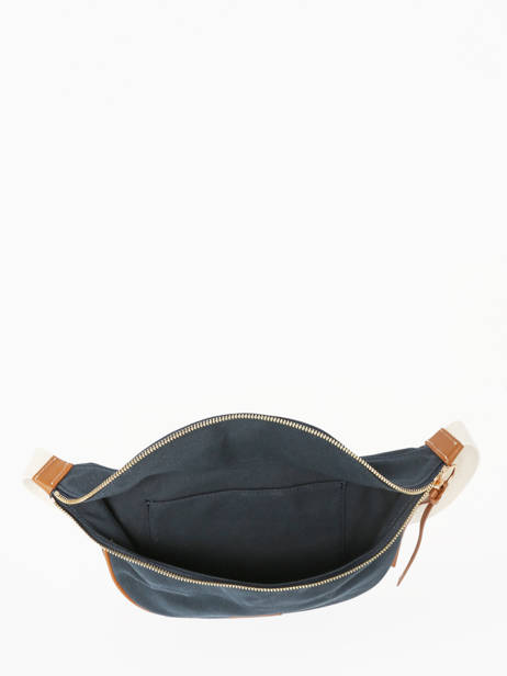 Heuptasje Le Cabas Katoen Vanessa bruno Blauw cabas 1V40902 ander zicht 3
