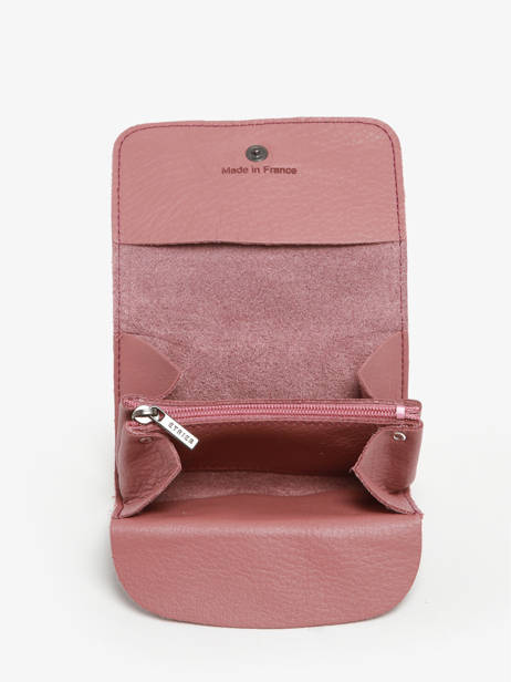 Portemonnee Paris Leder Etrier Roze paris 366441 ander zicht 1