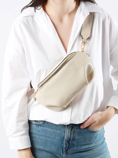 Belt Bag M Tradition Leder Etrier Beige tradition - ETRA022M ander zicht 1