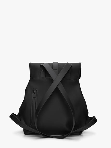 Rugzak 1 Compartiment Rains Zwart city 13040 ander zicht 3