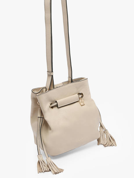 Bucket Bag S Tradition Leder Etrier Beige tradition ETRA004S ander zicht 2