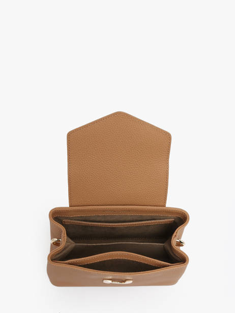 Cross Body Tas Poppy Leder Nathan baume Bruin eden 2 ander zicht 3