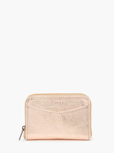 Portemonnee Leder Etincelle Irisée Etrier Goud etincelle irisee 74701