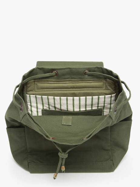 Rugzak Eliot Katoen Hindbag Groen best seller ELIOT ander zicht 3