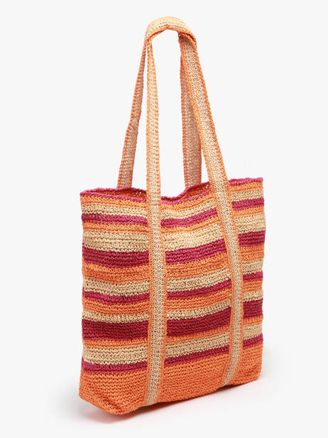 Handtas Cabas Papier Vanessa bruno Roze cabas 38V40770 ander zicht 2