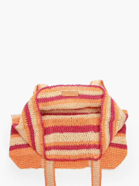 Handtas Cabas Papier Vanessa bruno Roze cabas 38V40770 ander zicht 3