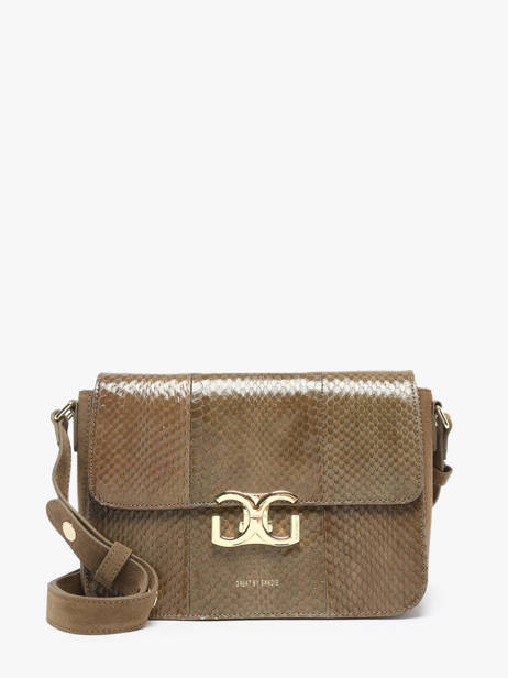 Cross Body Tas Anna Leder Great by sandie Groen anna SNA