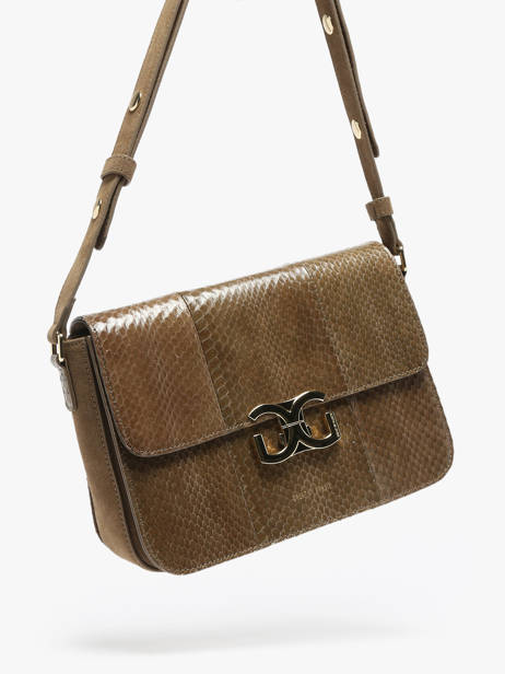 Cross Body Tas Anna Leder Great by sandie Groen anna SNA ander zicht 2