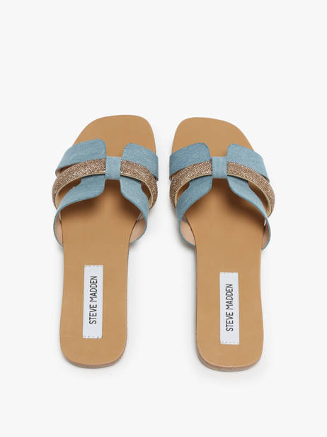 Slippers Edriah Uit Leder Steve madden Veelkleurig women 11002559 ander zicht 4