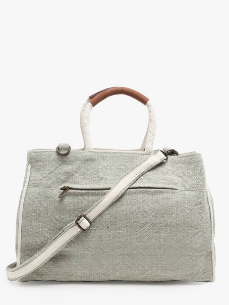 Handtas Naturel Le voyage en panier Bruin naturel PM807 ander zicht 4