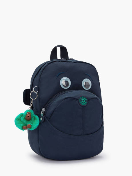 Mini Rugzak Kipling Blauw back to school K00253 ander zicht 2