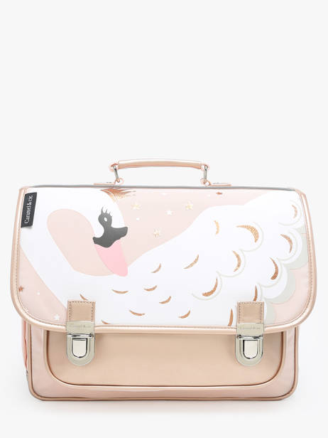 Boekentas 2 Compartimenten Caramel et cie Roze boheme FI