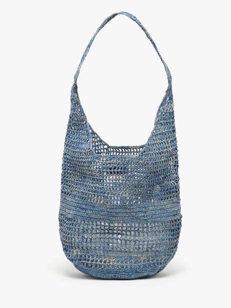 Hobo Cabas Raphia Raphia Vanessa bruno Blauw cabas raphia 60V40819 ander zicht 4