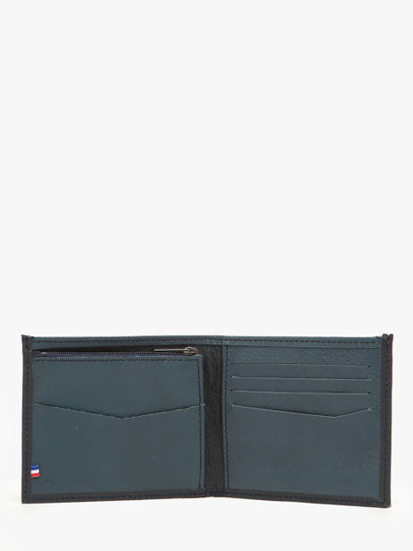 Portefeuille Met Portemonnee Cadence Leder Etrier Blauw cadence ECAD5009 ander zicht 1