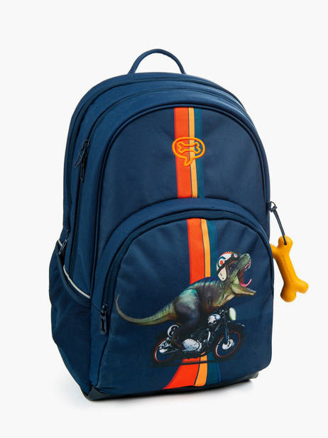 Rugzak Aspen 3.0 Boys Stones and bones Blauw boys B ander zicht 2