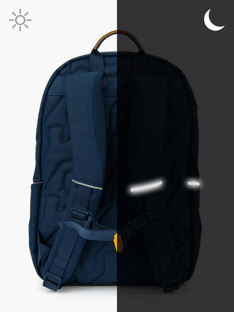 Rugzak Aspen 3.0 Boys Stones and bones Blauw boys B ander zicht 5