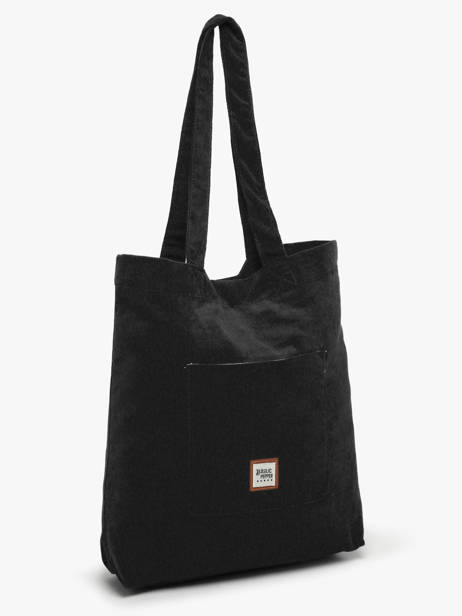 Schoudertas A4 Formaat Basilic pepper Zwart delhi BDEH03 ander zicht 2