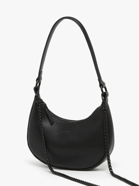 Schoudertas Oxer Leder Etrier Zwart oxer EOXE017V ander zicht 2