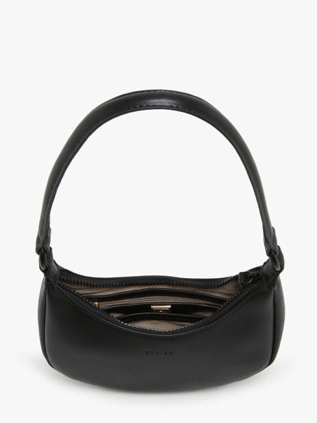 Schoudertas Oxer Leder Etrier Zwart oxer EOXE017V ander zicht 3