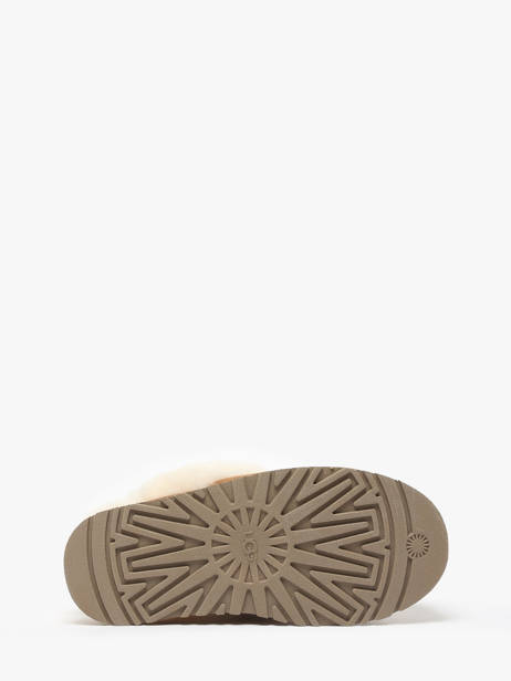 Pantoffels Disquette Met Platformzool Uit Leder Ugg Bruin women 1122550 ander zicht 5