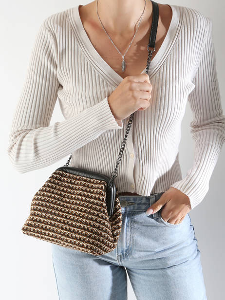 Cross Body Tas Davrina Milano Oranje davrina DA24061 ander zicht 1