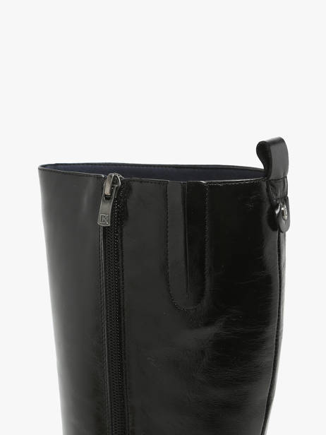 Laarzen Cristel Uit Leder Dorking Zwart women D9339 ander zicht 3