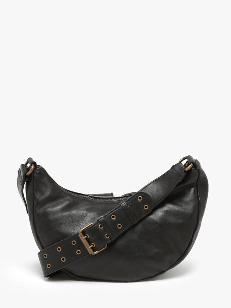 Cross Body Tas Cargo Leder Basilic pepper Zwart cargo BCAR04 ander zicht 4