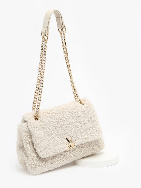 Cross Body Tas Winter Vanessa wu Beige winter MA0116 ander zicht 2