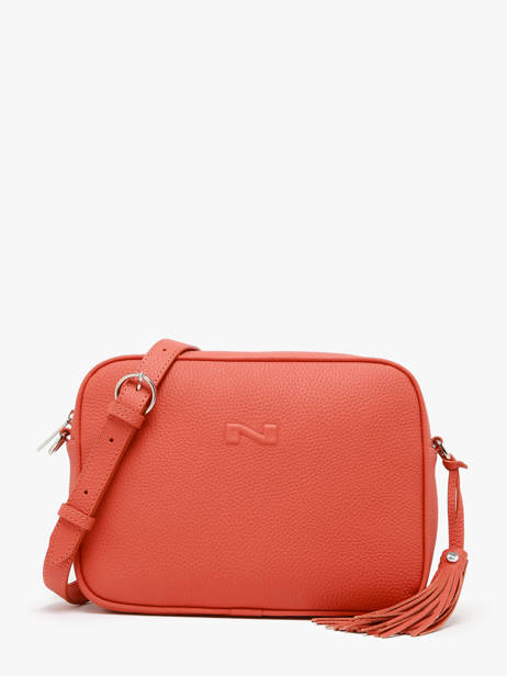 Cross Body Tas Camera Bag Leder Nathan baume Oranje nathan 2