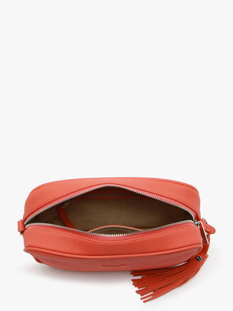 Cross Body Tas Camera Bag Leder Nathan baume Oranje nathan 2 ander zicht 3