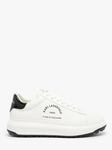 Sneakers Kapri Maison Uit Leder Karl lagerfeld Wit men KL57538