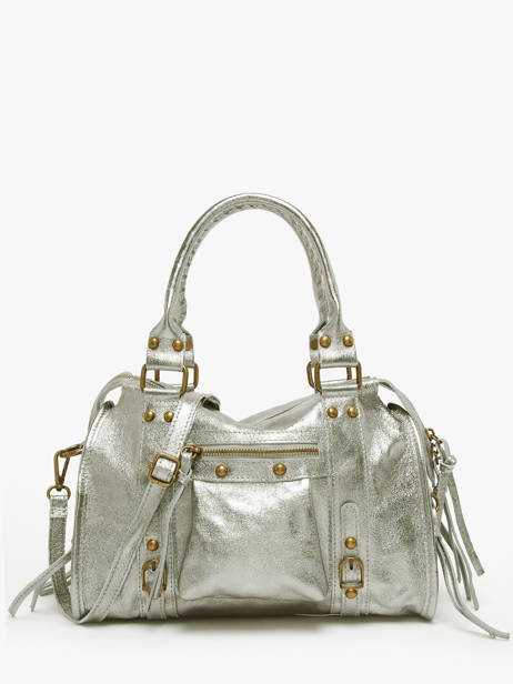 Schoudertas Nine Leder Milano Goud nine NI24092