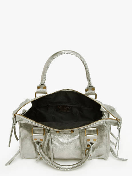 Schoudertas Nine Leder Milano Goud nine NI24092 ander zicht 3