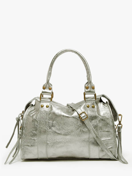 Schoudertas Nine Leder Milano Goud nine NI24092 ander zicht 4