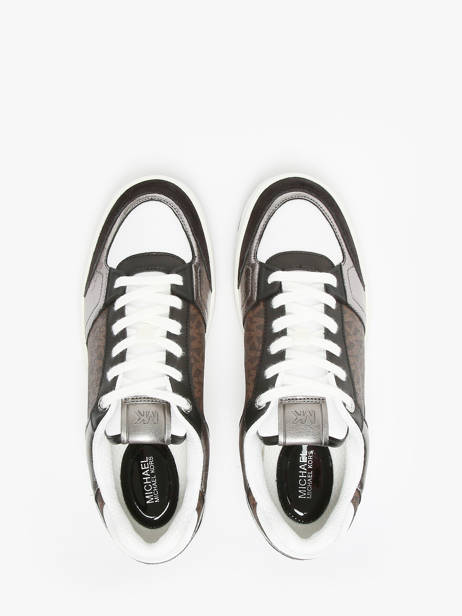 Sneakers Rebel Uit Leder Michael kors Veelkleurig women BFS1B212 ander zicht 4