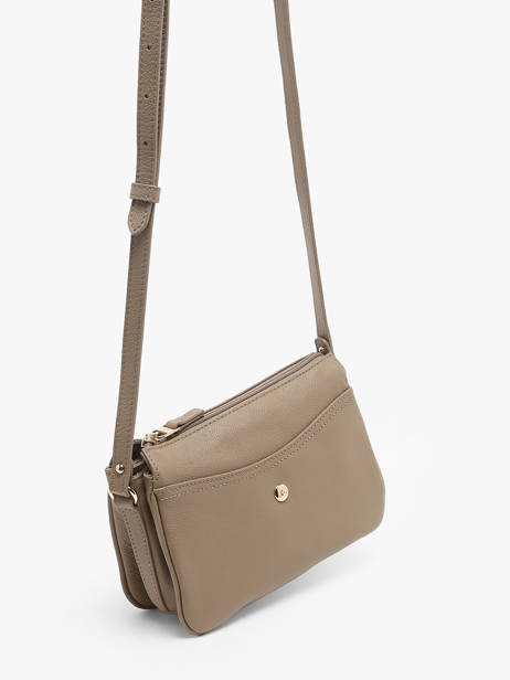 Cross Body Tas Luna Leder Hexagona Bruin luna 6820086 ander zicht 2