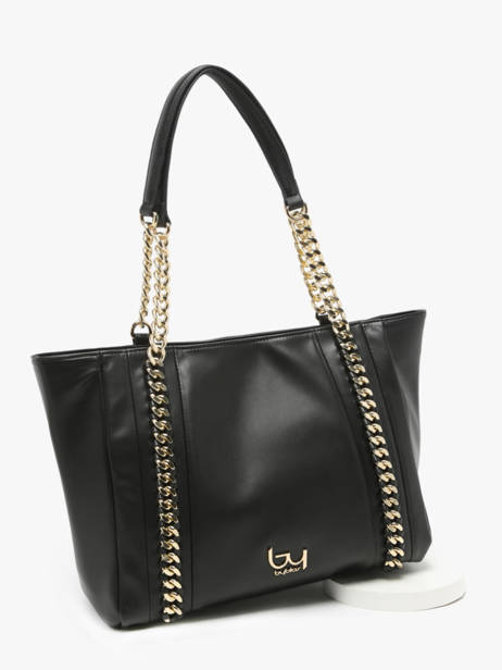 Schoudertas Big Ben Nappa By byblos Zwart big ben nappa BS62A01 ander zicht 2