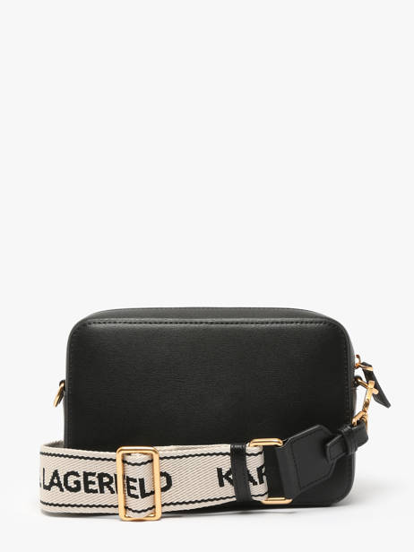 Cross Body Tas K Lock Leder Karl lagerfeld Zwart k lock A1W30406 ander zicht 3