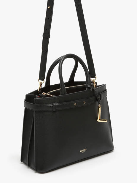 Handtas Faubourg Leder Lancel Zwart faubourg A13528 ander zicht 1