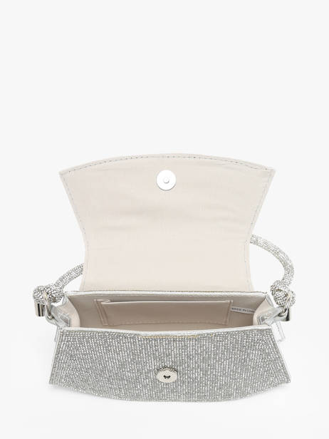 Avondtas Miniprix Zilver strass ZY92007 ander zicht 2