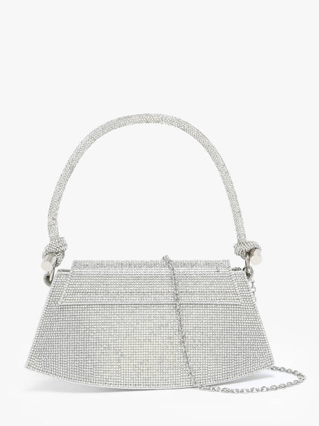 Avondtas Miniprix Zilver strass ZY92007 ander zicht 3