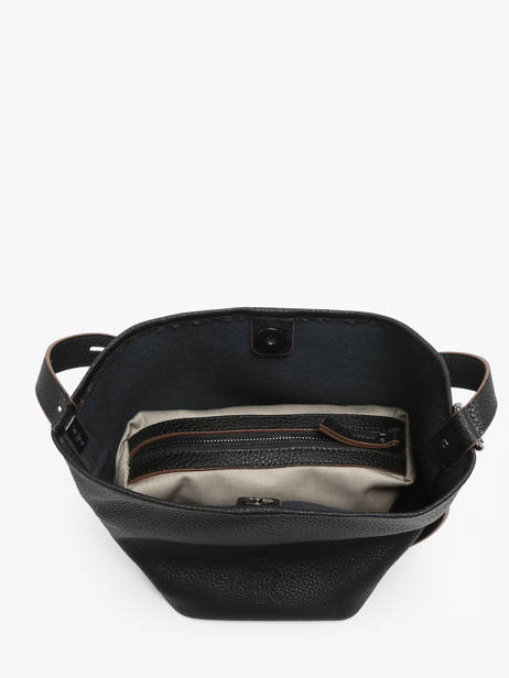 Schoudertas Rugzak S Cavalier Leder Etrier Zwart cavalier ECLR126S ander zicht 4