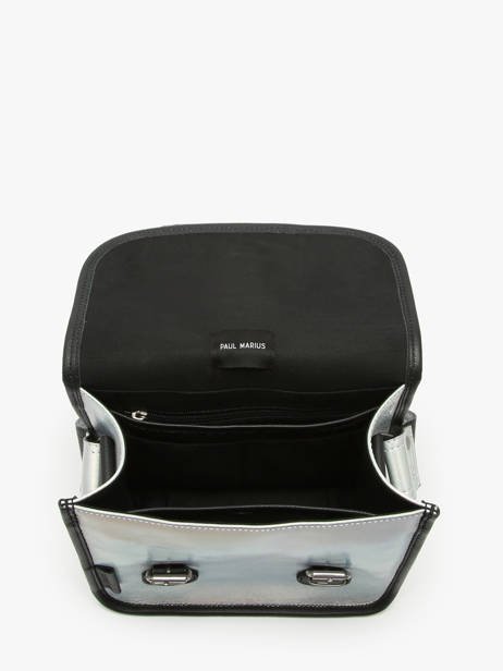 Cross Body Tas La Sacoche S Givre Paul marius Zilver givre SACOSGIV ander zicht 3