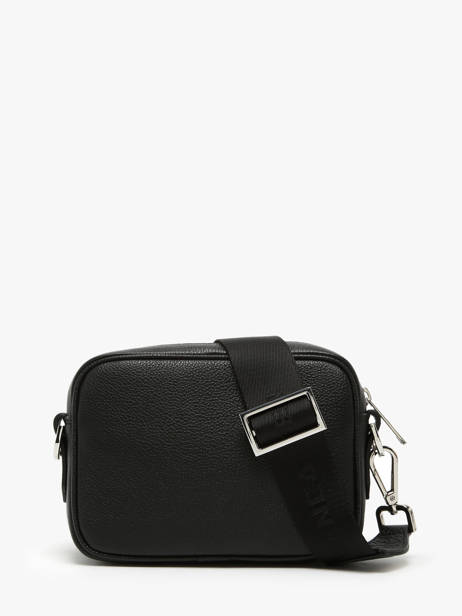 Cross Body Tas Milano Ana Leder Lancaster Zwart milano ana 61 ander zicht 4