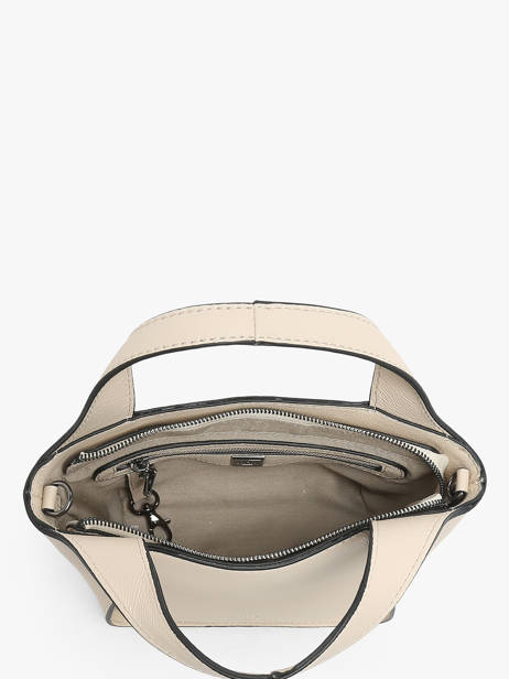 Cross Body Tas S Foudre Leder Etrier Beige foudre EFOD107S ander zicht 3