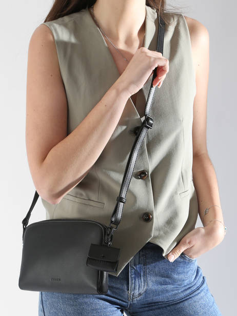 Cross Body Tas Oxer Leder Etrier Zwart oxer EOXE125M ander zicht 1