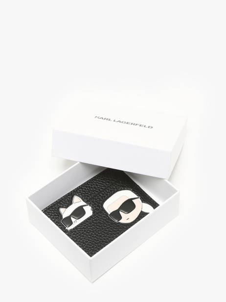 Kaarthouder Karl lagerfeld Zwart k ikon A1W32127 ander zicht 1