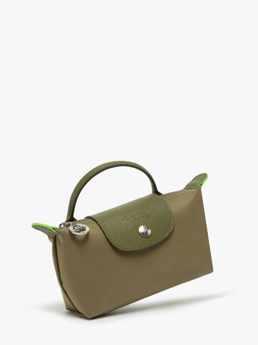 Longchamp Le pliage green Clutch Groen
